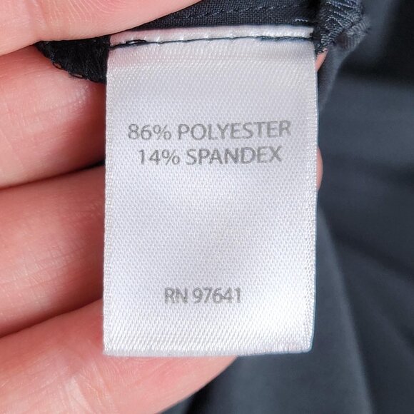 J Jill Jumpsuit Womens Small Petite Black Sleeveless V Neck Wide Leg Lightweight - Picture 11 of 12